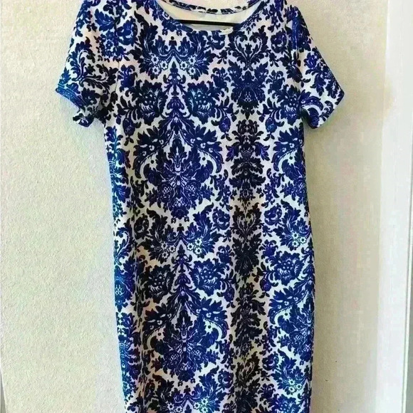 Dresses & Skirts - Blue white floral dress
